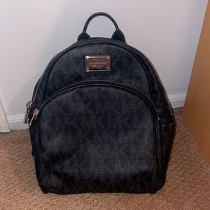 Mini black Michael Kors backpack